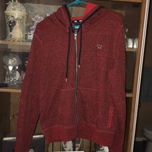 Red Heather PINK by Victoria’s Secret Zipup Hoodie